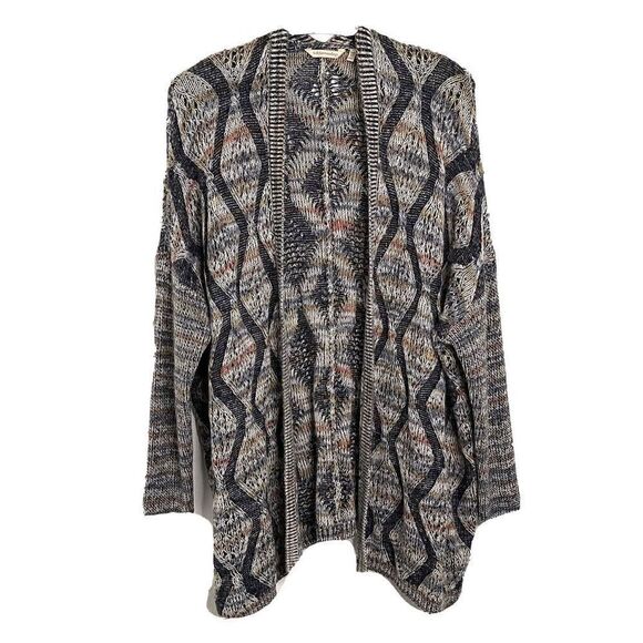 Soft surroundings wool oversized open cardigan - Picture 1 of 7